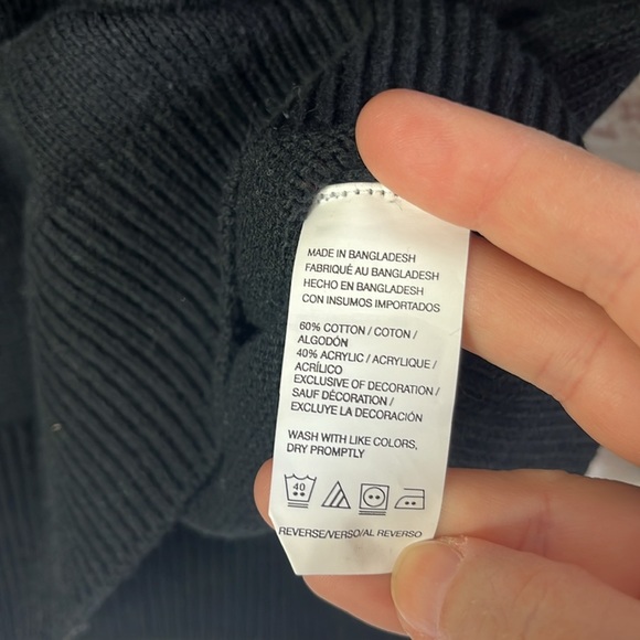 Izod Ribbed Knit V Neck Pullover Sweater Medium NWT - Picture 6 of 8